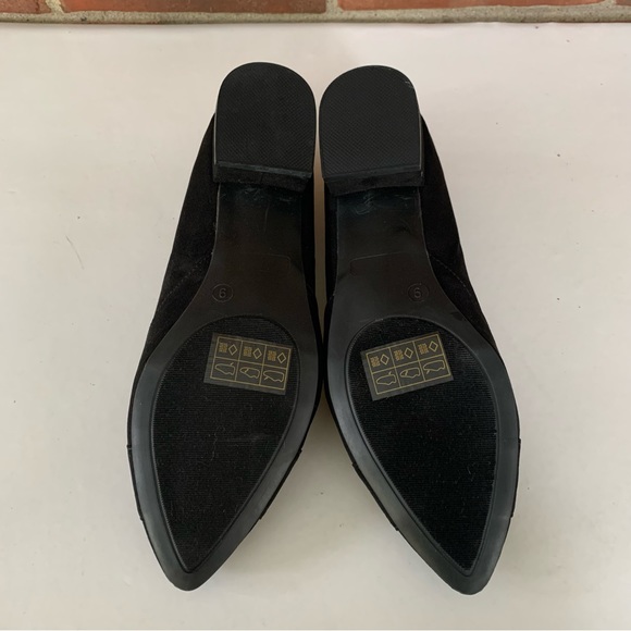 Journee Collection Womens Justine Black Slip On Block Heel Loafers Size US 9 M - Picture 8 of 9